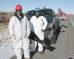 Helping Hands. Photo by Joy Ufford, Sublette Examiner.