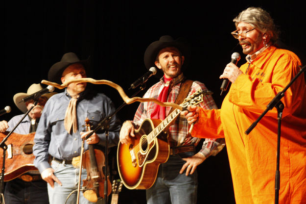 Granny makes an appearance. Photo by Tim Ruland, Pinedale Fine Arts Council.