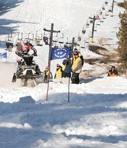 Fast track. Photo by Andrew Setterholm, Sublette Examiner.