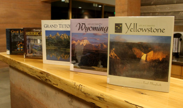 Coffee Table books. Photo by Dawn Ballou, Pinedale Online.