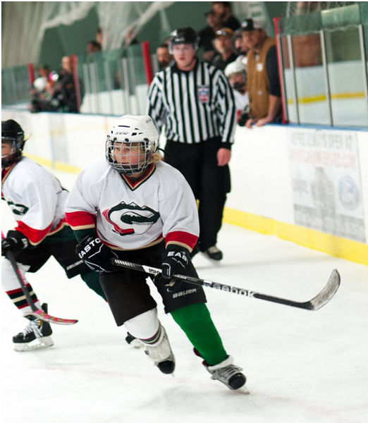 Fender Allison. Photo by Pinedale Glacier Pee Wees.