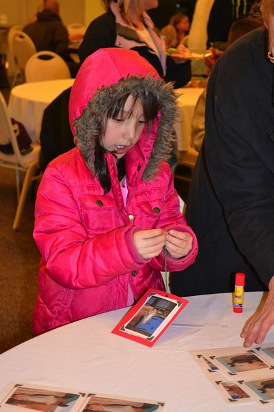 Making ornaments. Photo by Carla Sullivan.