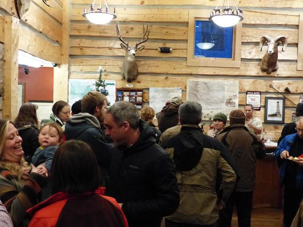 Visitor Center Open House. Photo by Dawn Ballou, Pinedale Online.