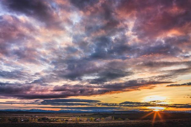 Sunset. Photo by Dave Bell.