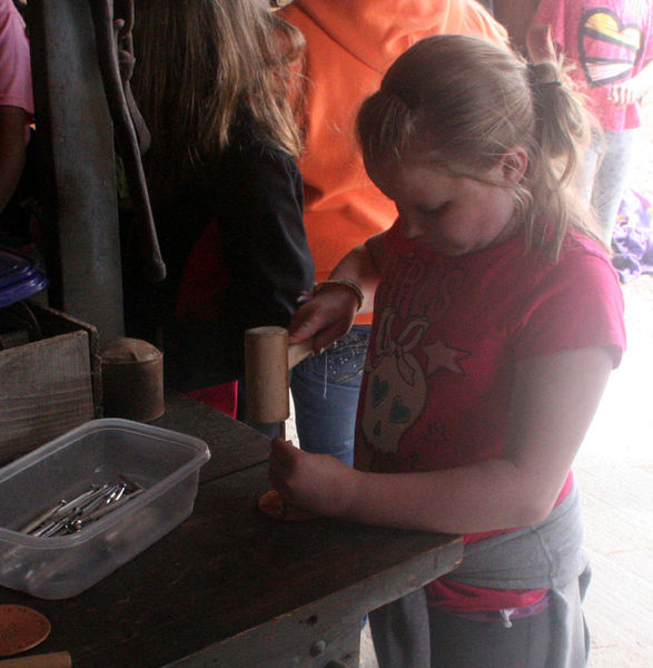 Leather craft. Photo by Pinedale Online.