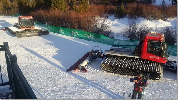 Groomers. Photo by White Pine Resort.