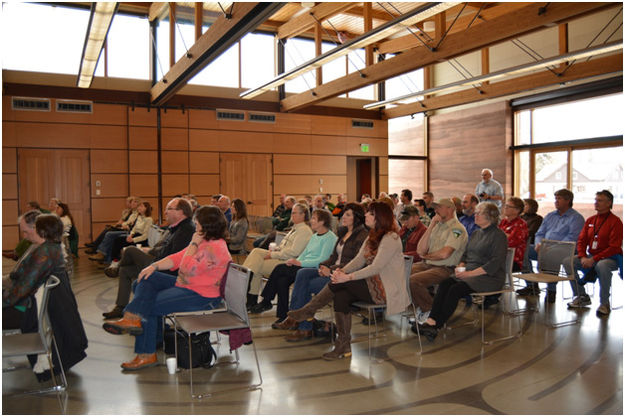 Swearing in ceremony. Photo by Bureau of Land Management.