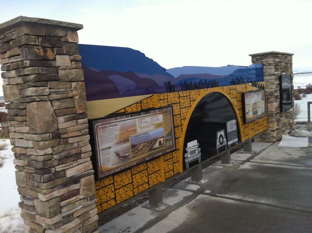 Pronghorn Migration Interpretive Site. Photo by Wildlife Conservation Society.