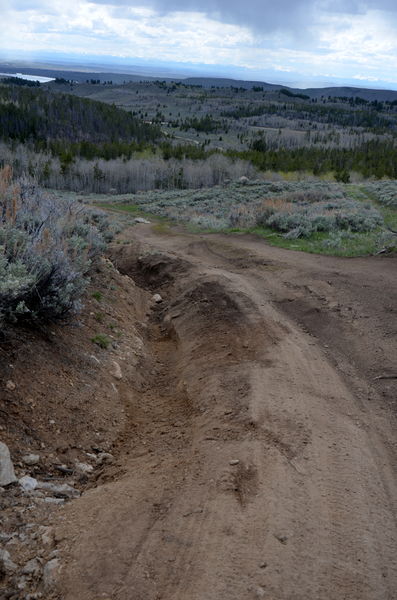 The Rutted Rocky Road1. Photo by Terry Allen, Pinedale Online!.