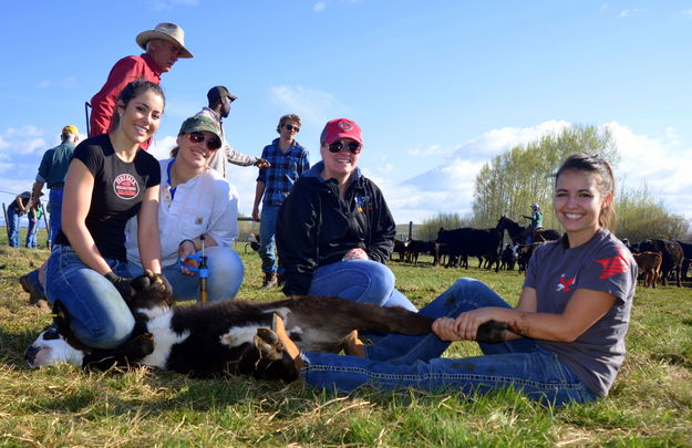 All Girl Team. Photo by Terry Allen.