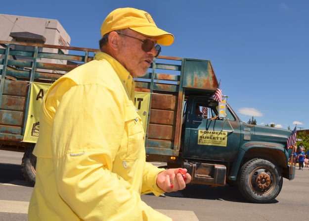 Albert Cuts Out The Bull. Photo by Terry Allen.