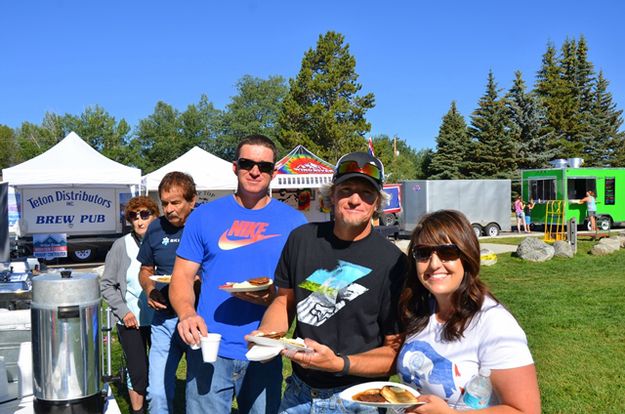 Pancake Breakfast. Photo by Terry Allen.