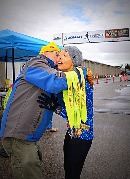 Denise Gets the French Finish From Monte. Photo by Terry Allen.