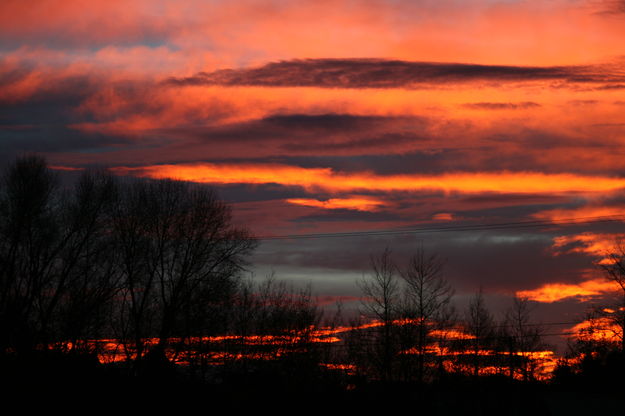 Sunrise over the Winds. Photo by Tom Curry.