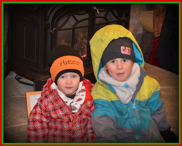 Warming By the Chamber Fire. Photo by Terry Allen.