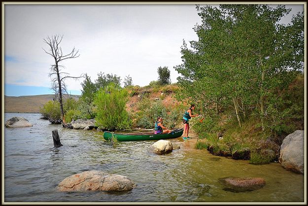 Last Waypoint on Fremont Lake. Photo by Terry Allen.