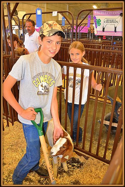 Gavin and Brooke Masters. Photo by Terry Allen.