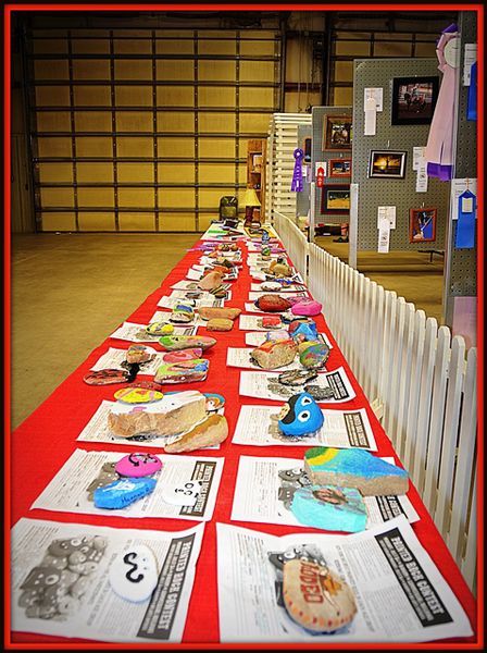 Art Rocks by Local Kids. Photo by Terry Allen.