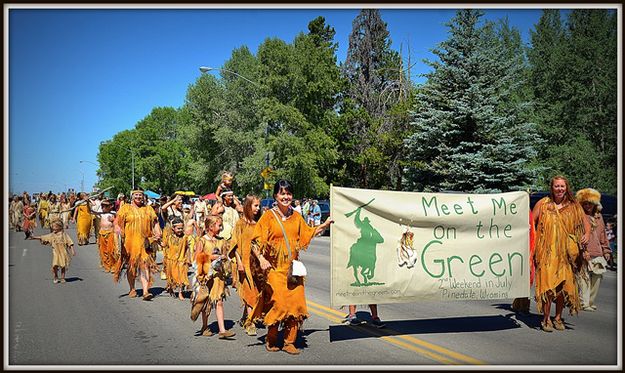 Meet me on the Green. Photo by Terry Allen.