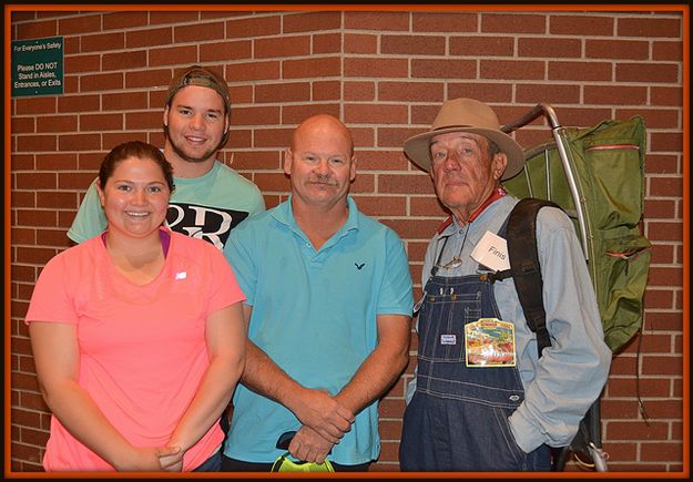 Finis (Ric) and the Mitchell Family. Photo by Terry Allen.