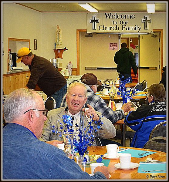 Our Lady of Peace Pancake Breakfast. Photo by Terry Allen.