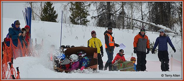 Crash at the Top. Photo by Terry Allen.