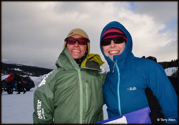 Pam and Kari. Photo by Terry Allen.