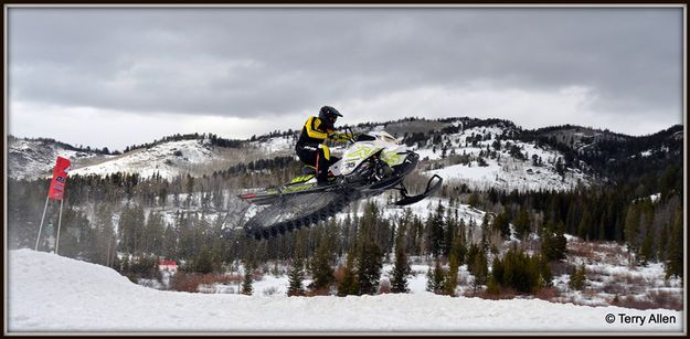 Unknown Sledder. Photo by Terry Allen.