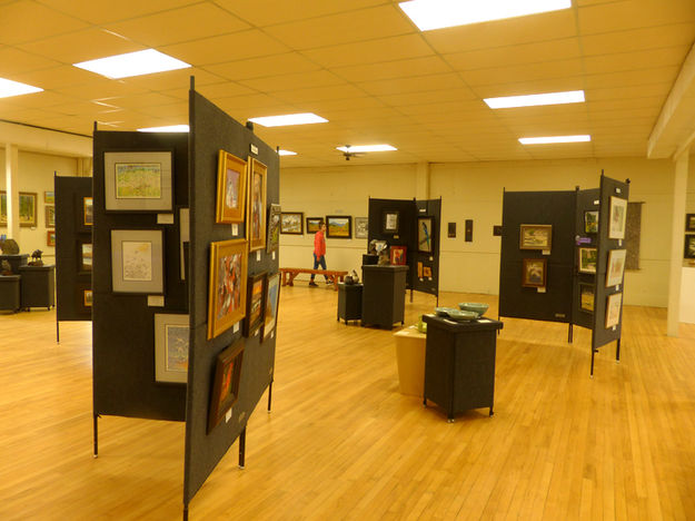 Art Show. Photo by Dawn Ballou, Pinedale Online.