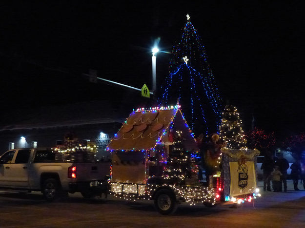 Wind River Brewing float. Photo by Dawn Ballou, Pinedale Online.