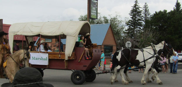 Grand Marshalls. Photo by Dawn Ballou, Pinedale Online.