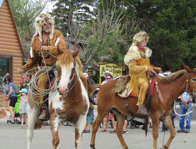 Mountain Men. Photo by Dawn Ballou, Pinedale Online.