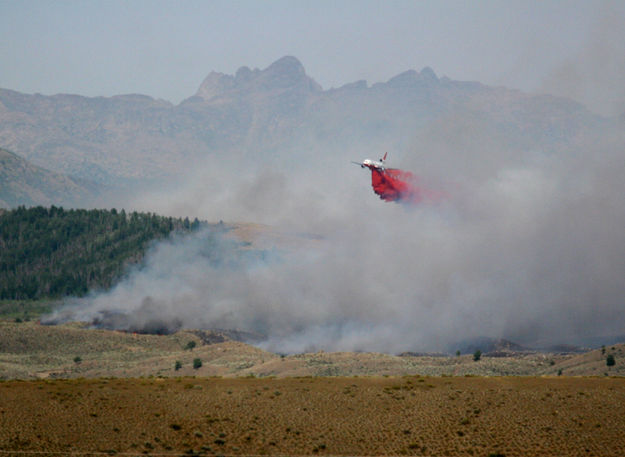 Retardant Drop. Photo by Mindi Crabb.