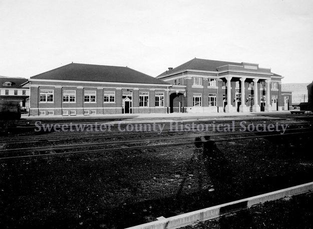 Green River Passenger Depot. Photo by Sweetwater County Historical Museum.