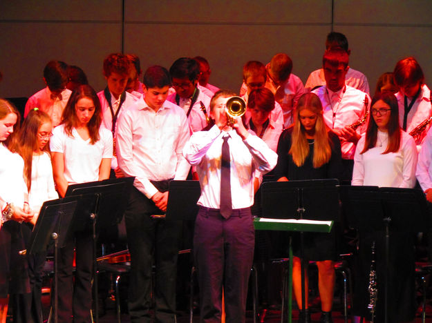 Moment of Silence. Photo by Dawn Ballou, Pinedale Online.