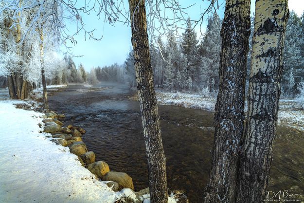 Pine Creek Morning. Photo by Dave Bell.