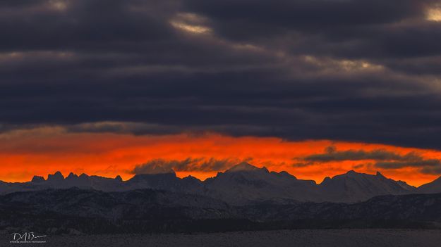 Sunrise over the Winds. Photo by Dave Bell.