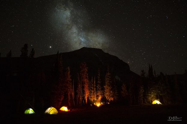 Night Sky. Photo by Dave Bell.