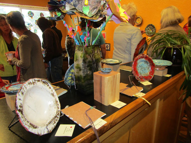 Ceramics. Photo by Dawn Ballou, Pinedale Online.