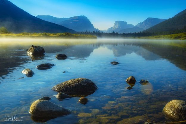 Smoke on the water. Photo by Dave Bell.