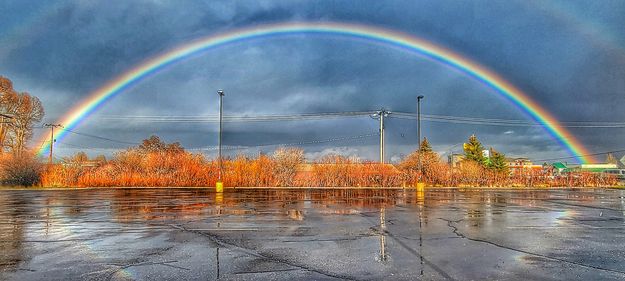 Rainbow. Photo by Sharon Rauenzahn.