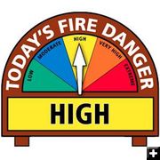 Fire Danger High. Photo by USFS.
