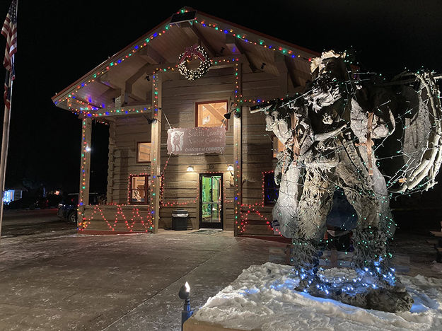 Sublette Visitor's Center. Photo by Dawn Ballou, Pinedale Online.