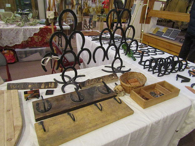 Blacksmithing. Photo by Dawn Ballou, Pinedale Online.