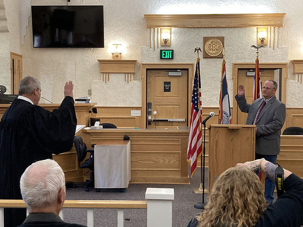 Commissioner Mack Bradley. Photo by Dawn Ballou, Pinedale Online.