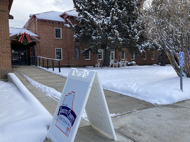 Sublette County Courthouse 2023. Photo by Dawn Ballou, Pinedale Online.