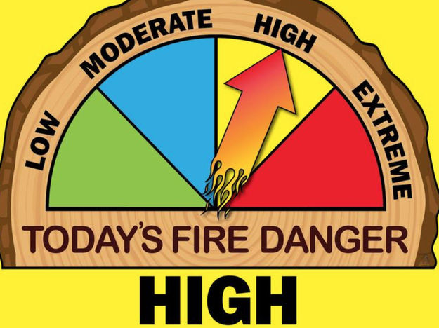 High Fire Danger. Photo by .