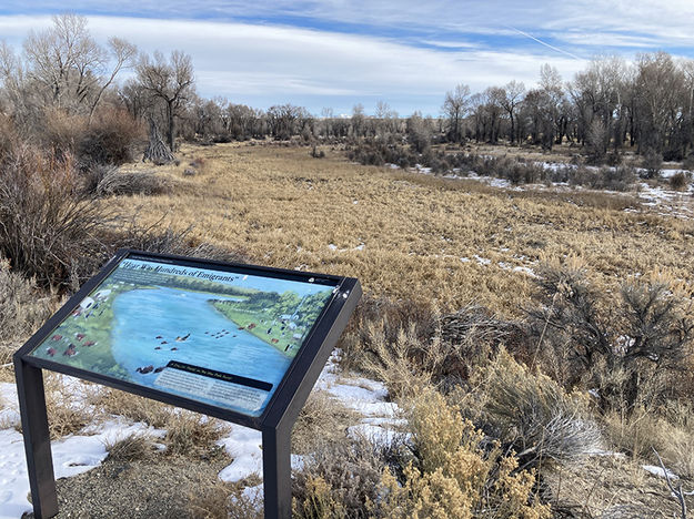 Old river channel. Photo by Dawn Ballou, Pinedale Online.