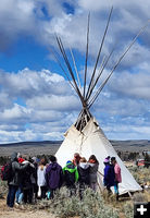 Tipi living. Photo by Andrea Lewi.