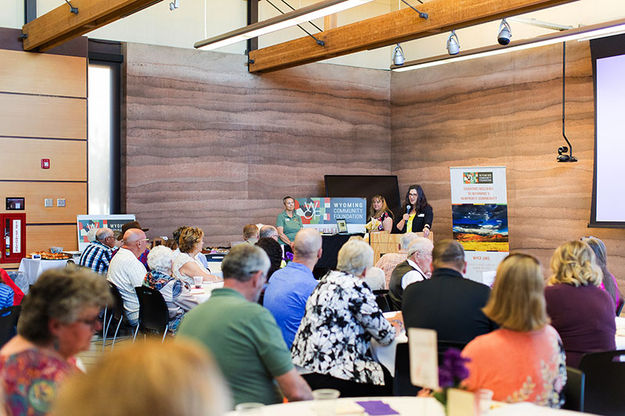 Meadowlark Award. Photo by Wyoming Community Foundation.